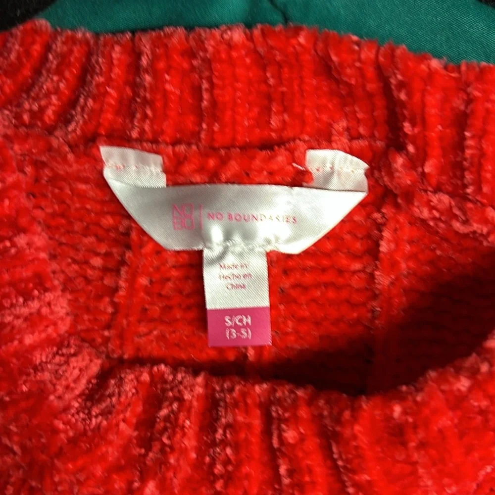 Beautiful color half sweater . Has 1 tiny pin holes hole right sleeve. - Picture 2 of 5